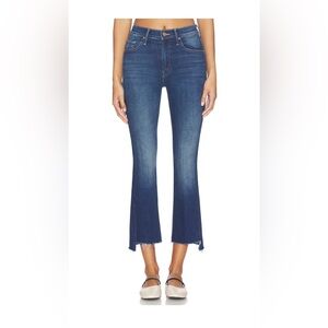 MOTHER Insider Crop Step Fray Jeans
